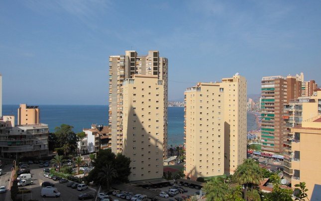 Vista parcial al mar premium Hotel Magic Rock Gardens Benidorm