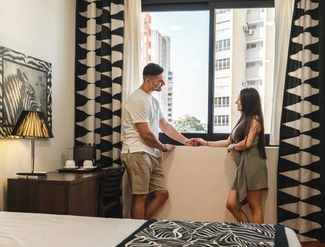 Vista parcial al mar premium Hotel Magic Rock Gardens Benidorm