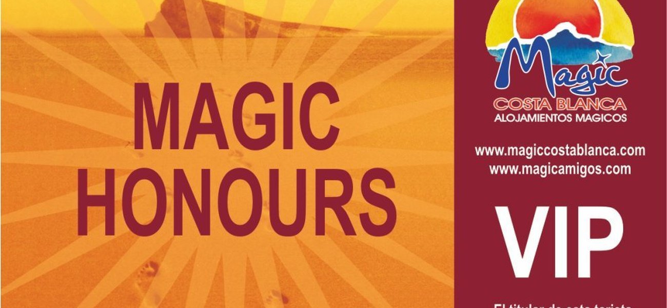 Tarjeta VIP Magic Honours, un Club más que especial Hotel Magic Rock Gardens Benidorm Tarjeta VIP Magic Honours, un Club más que especial Hotel Magic Rock Gardens Benidorm